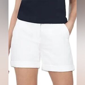 NWT BARBOUR Essential Cuffed Classic Basic Quiet Luxury Chino Shorts